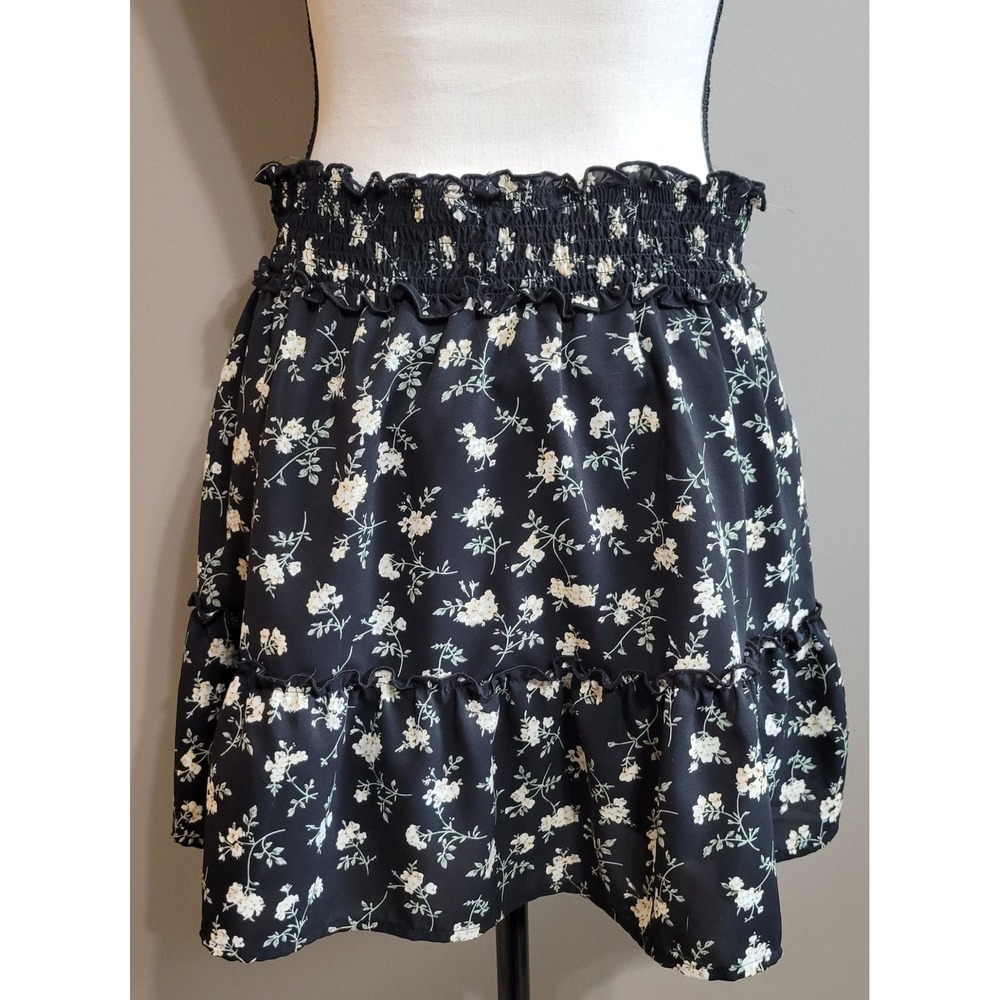CUPSHE Floral Mini SKirt